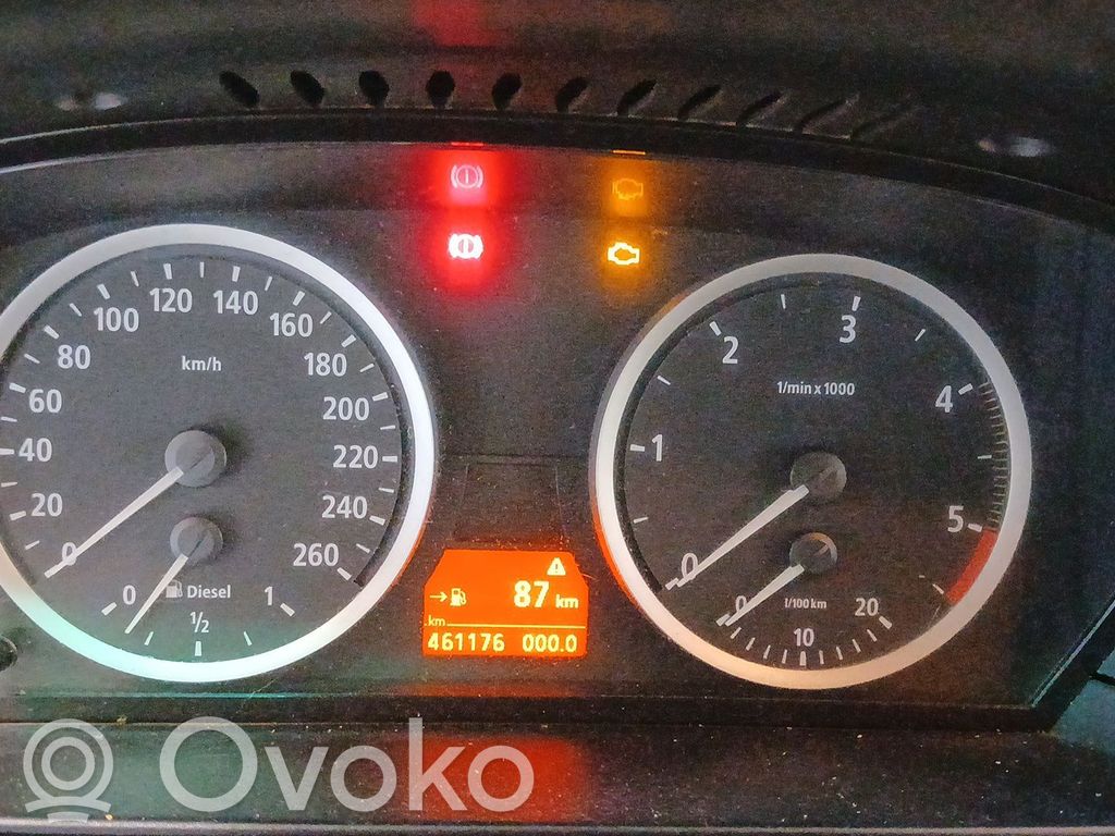 Speedometer (instrument cluster)   65826945661,65826945661,A2C53082636