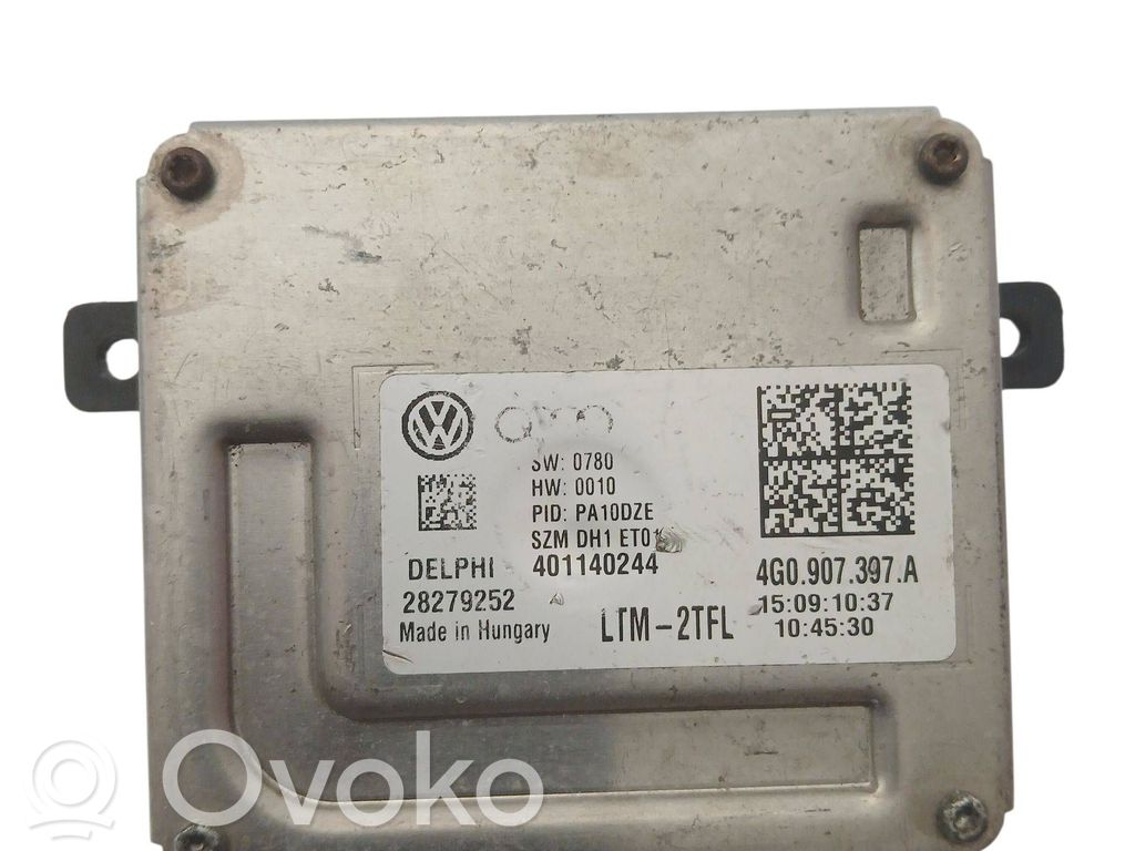 Unité de commande / module Xénon   4G0907397A,28279252,401140244