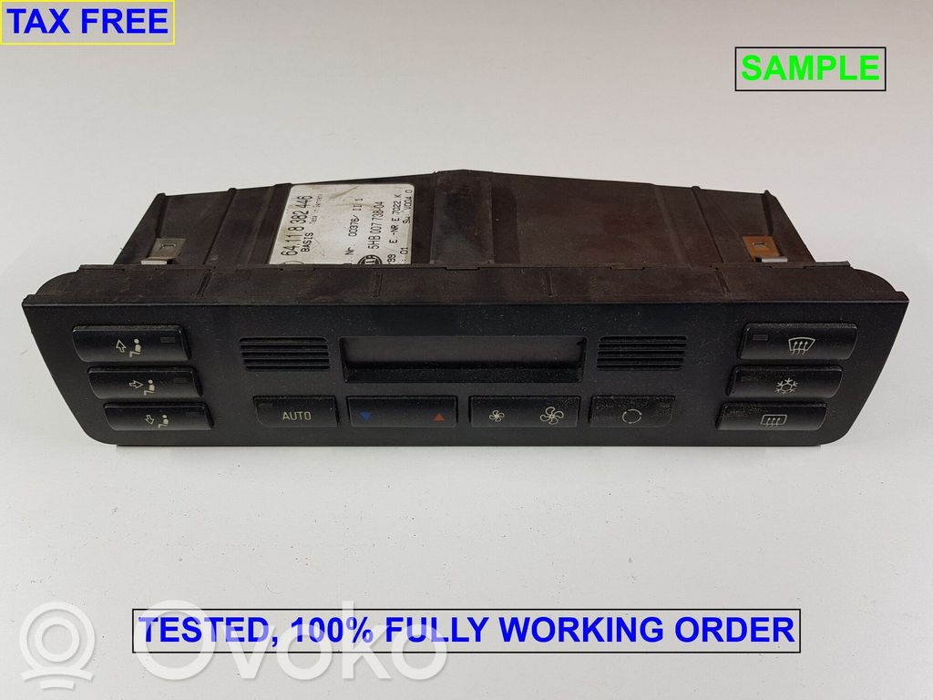 BMW 3 E46 Climate control unit 