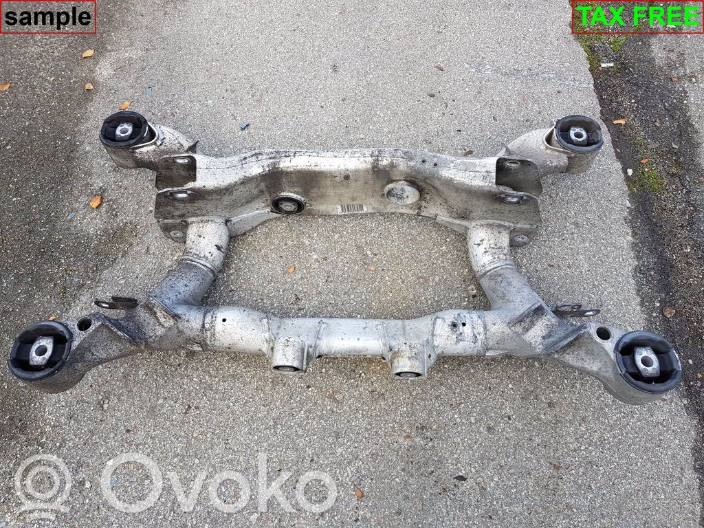BMW 7 E65 E66 Galinis traversas 