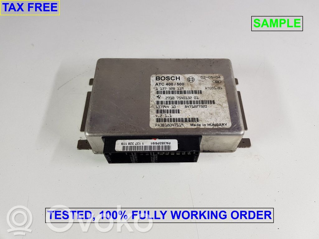 BMW X5 E53 Transfer box differential control unit 
