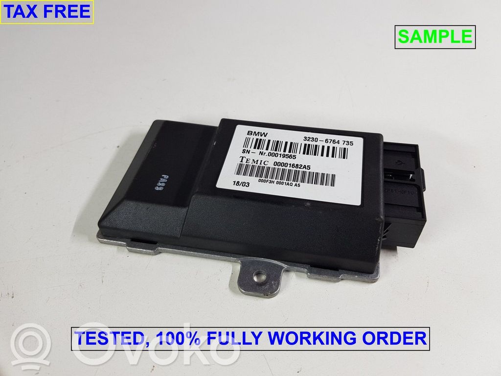 BMW 7 E65 E66 Steering rack control module 