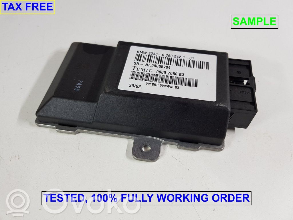 BMW 7 E65 E66 Steering rack control module 