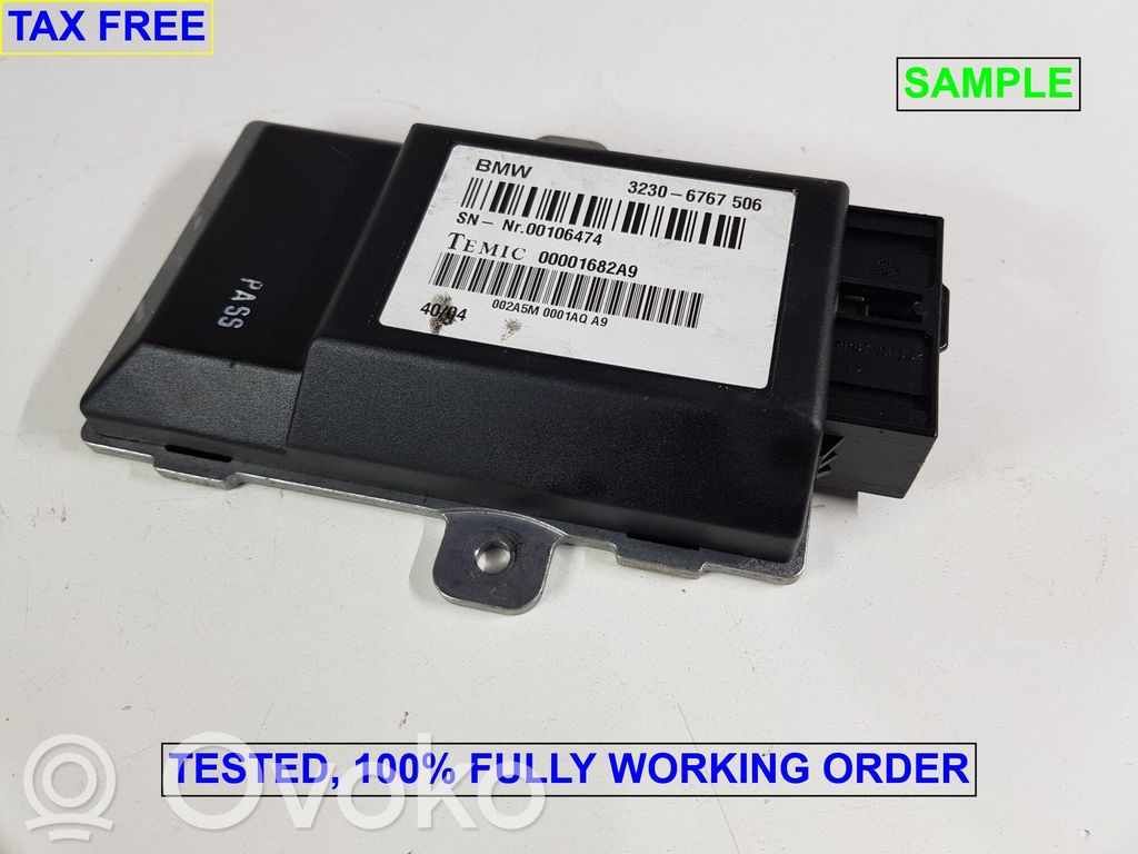 BMW 7 E65 E66 Steering rack control module 