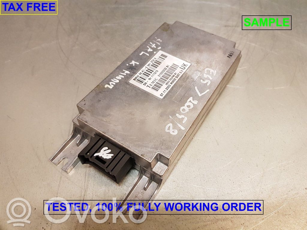 BMW 7 E65 E66 Voice control module 