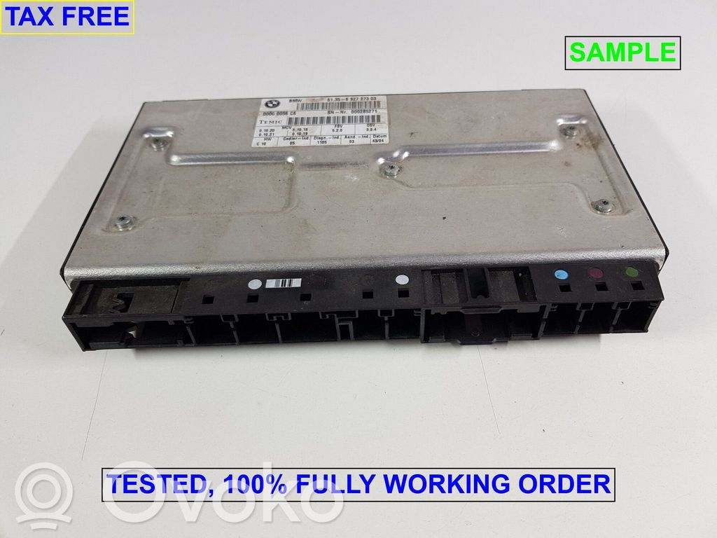 BMW 7 E65 E66 Seat control module 