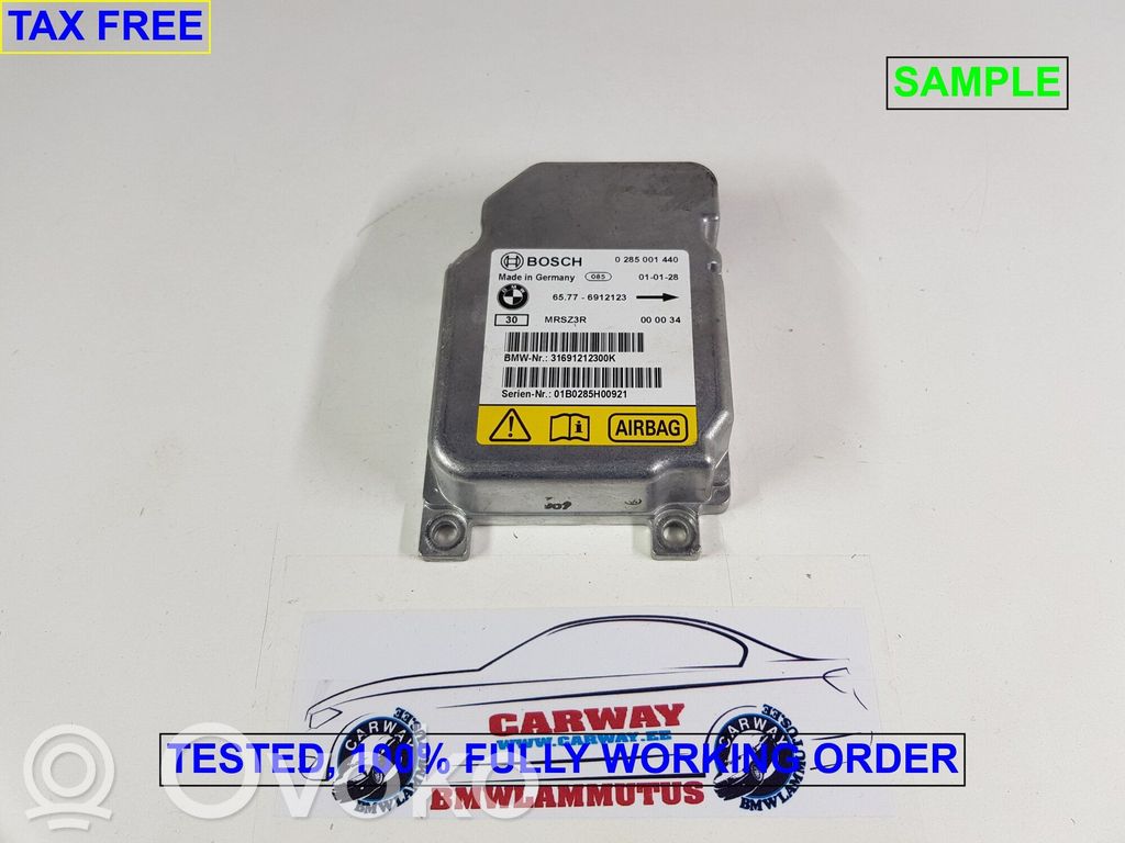 BMW 7 E38 Airbag control unit/module 