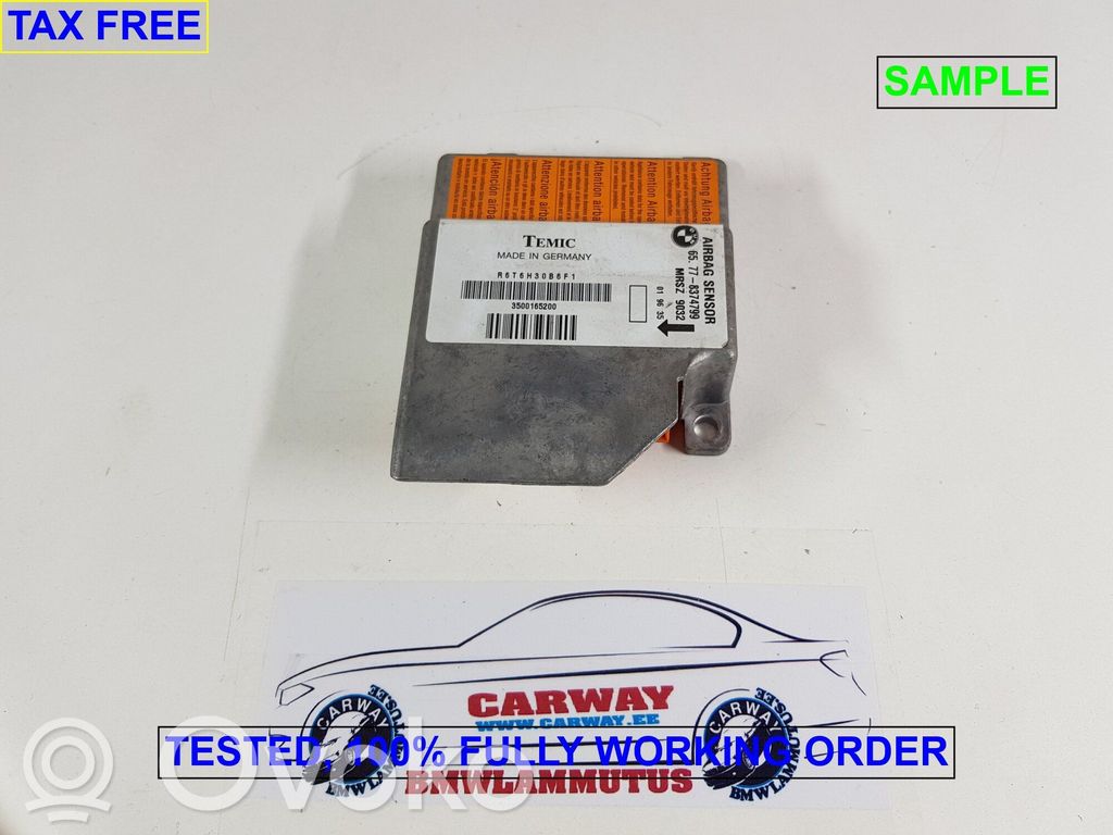 BMW 5 E34 Airbag control unit/module 