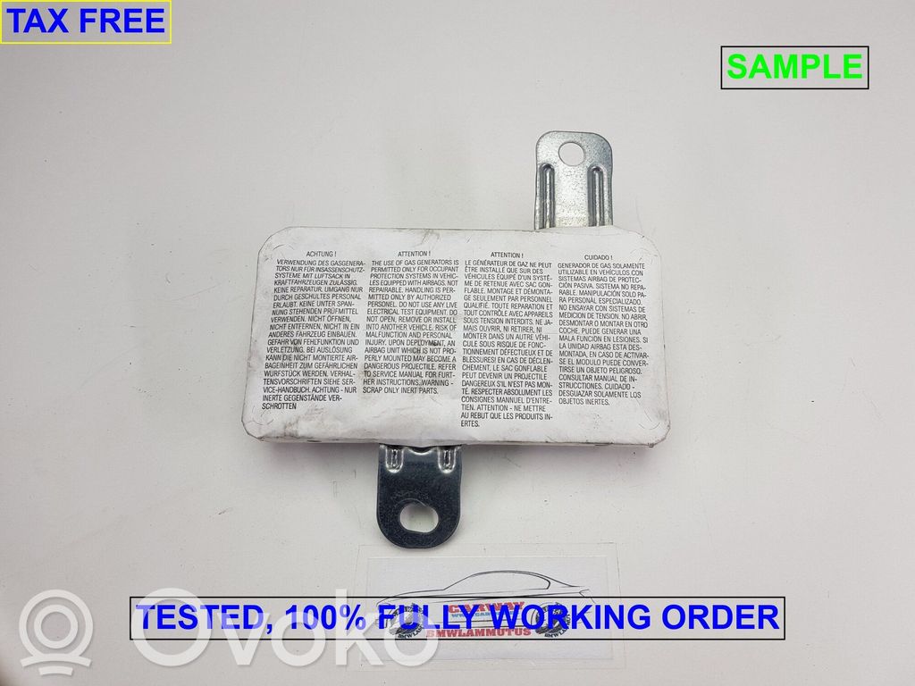 BMW 7 E65 E66 Airbag set 