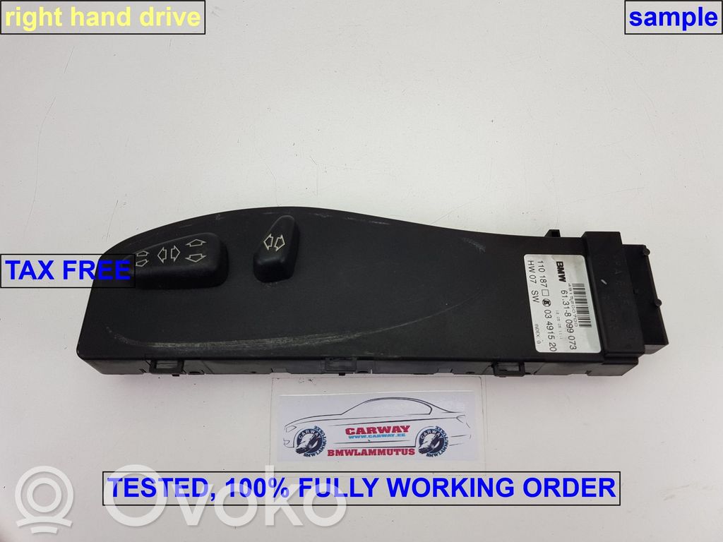 Seat control switch   8099073,8099073,61308099073,8099073,8226311,8242819