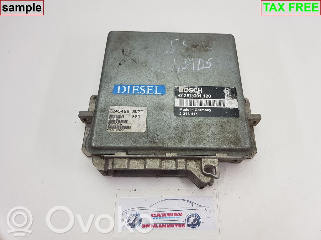 BMW 3 E36 Engine control unit/module 