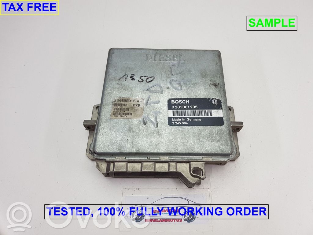 BMW 5 E34 Engine control unit/module 