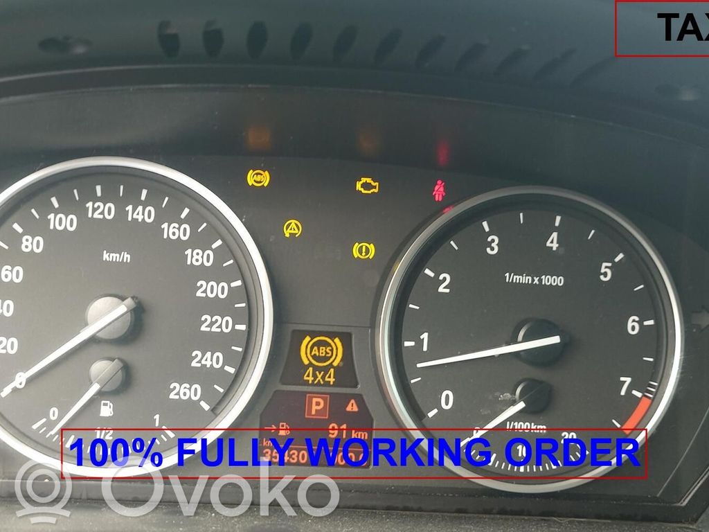 BMW 5 E60 E61 Speedometer (instrument cluster) 