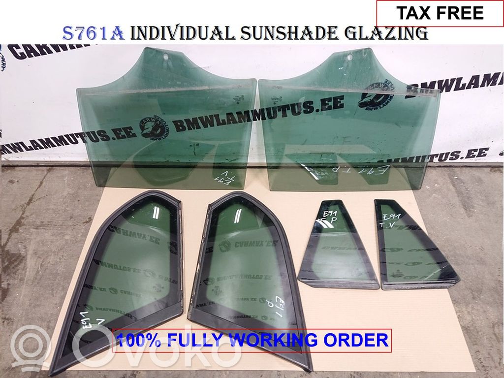 Side middle window/glass   7145265,7145265,51357145265,7130363,7130364,7130369,7130370,7145266