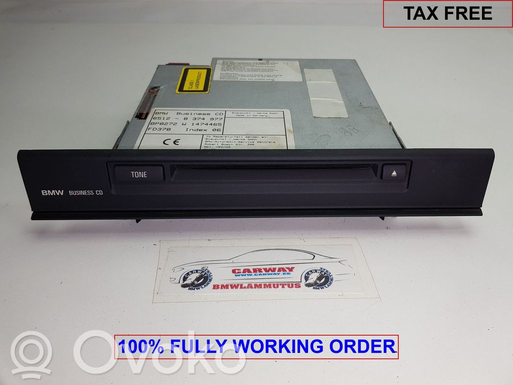 BMW X5 E53 Radio/CD/DVD/GPS head unit 