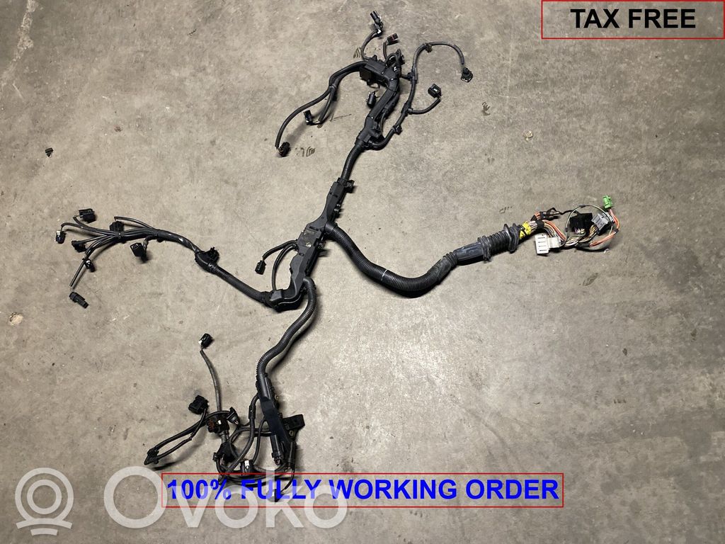 BMW X6 E71 Engine installation wiring loom 