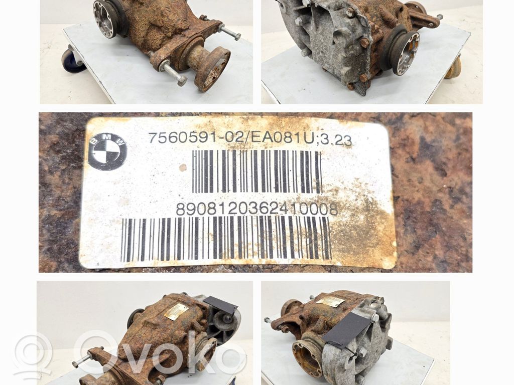 Rear differential   7560591,33107560592,33107560591,7540457,7556673,7560591,7560592