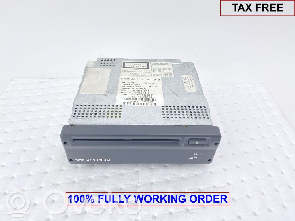 BMW 7 E65 E66 Navigation maps CD/DVD 