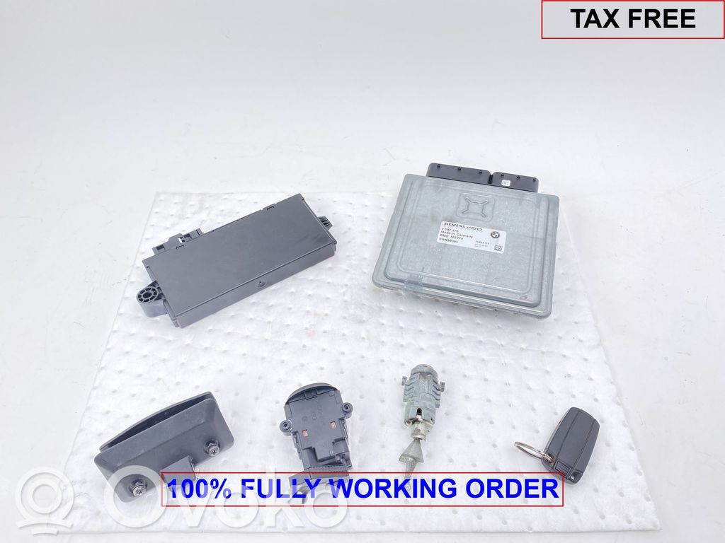 BMW 5 E60 E61 Engine ECU kit and lock set 