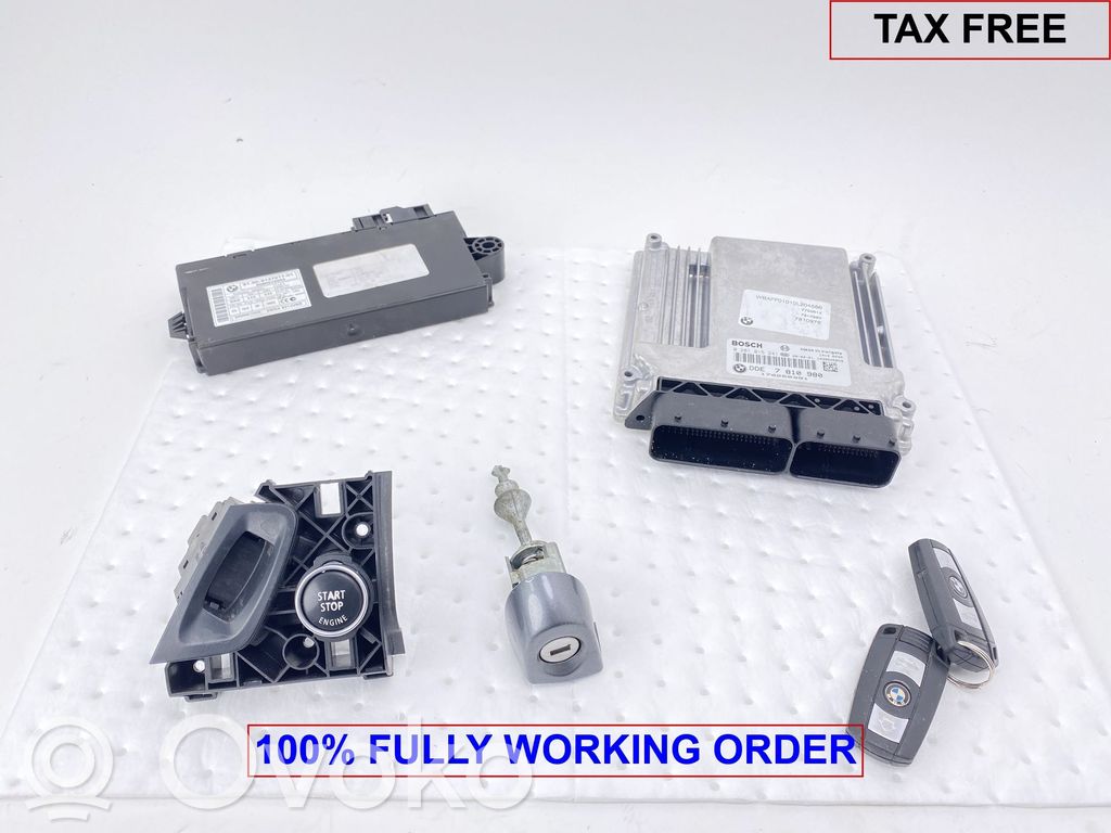 BMW 3 E90 E91 Engine ECU kit and lock set 
