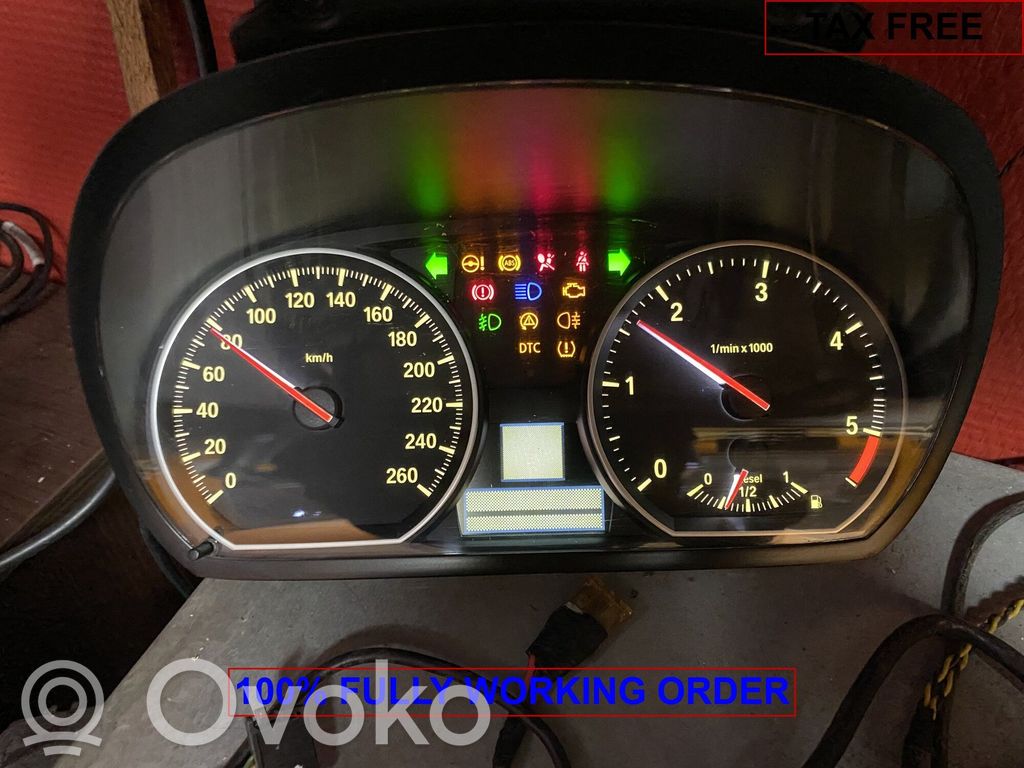 BMW 1 E82 E88 Speedometer (instrument cluster) 