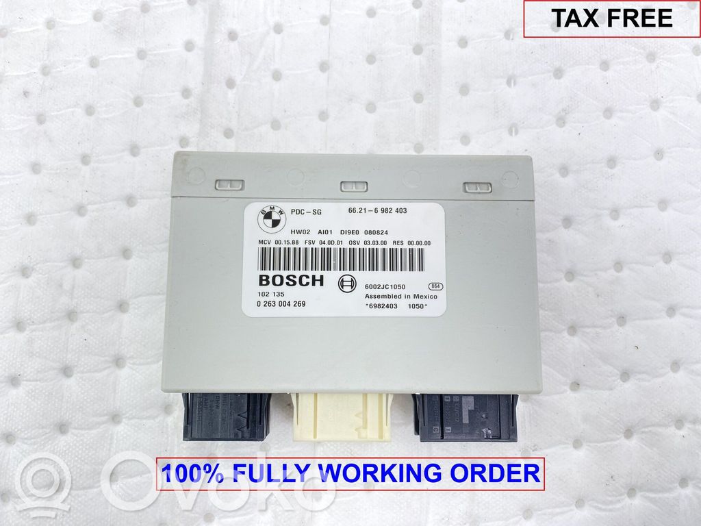 Parking PDC control unit/module   9252638,66206982403,66209252638,6947798,6969283,6973117,6974023,6982388,6982392,6982396,6982403,9225824,9252638