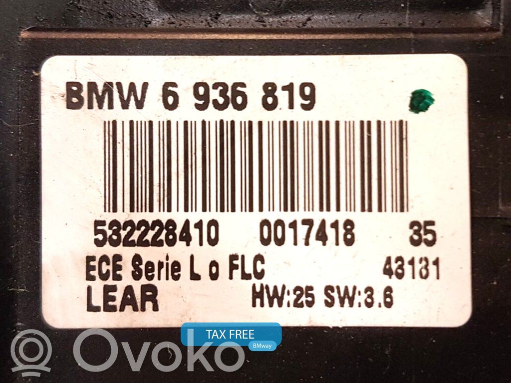BMW 3 E46 Interruptor de luz 