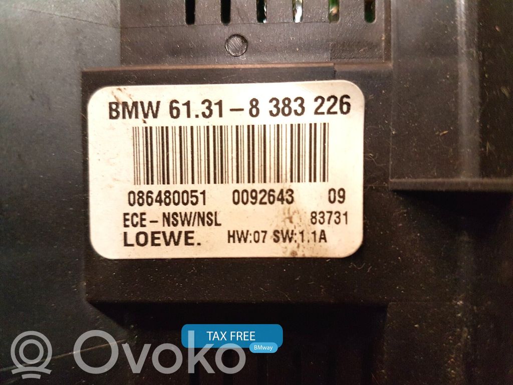 BMW 3 E46 Lichtschalter 