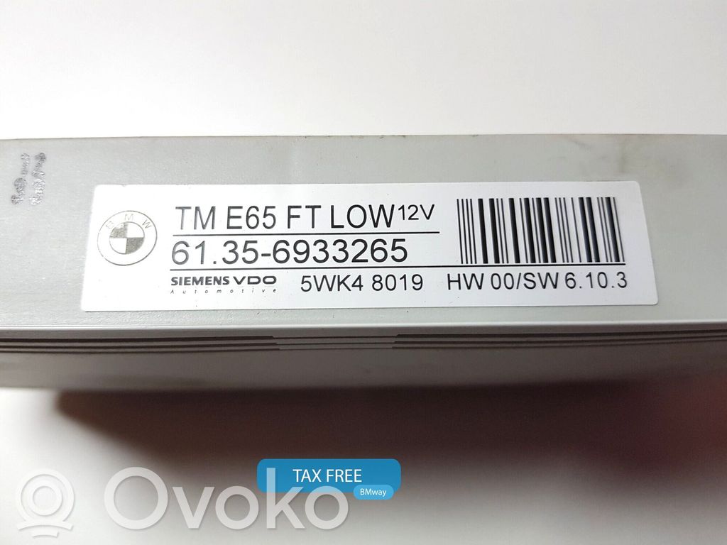 BMW 7 E65 E66 Türsteuergerät 