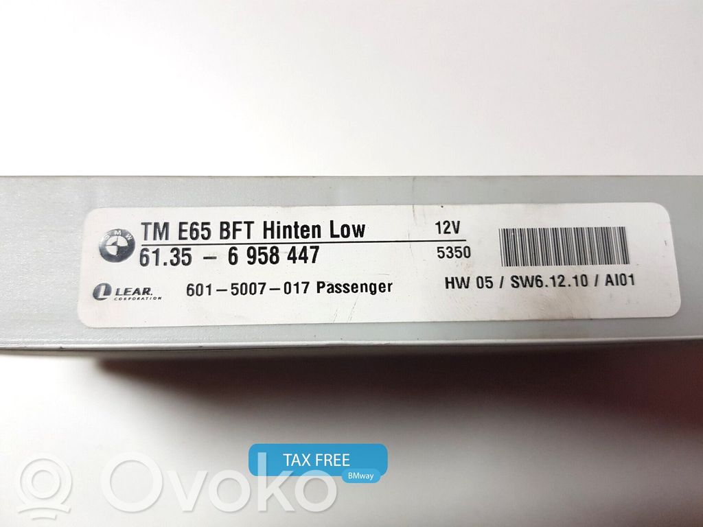 Oven ohjainlaite/moduuli   6964140,61356958447,61356964140,0148984,0300640,0390484,0395476,0407114,6958447,6964140