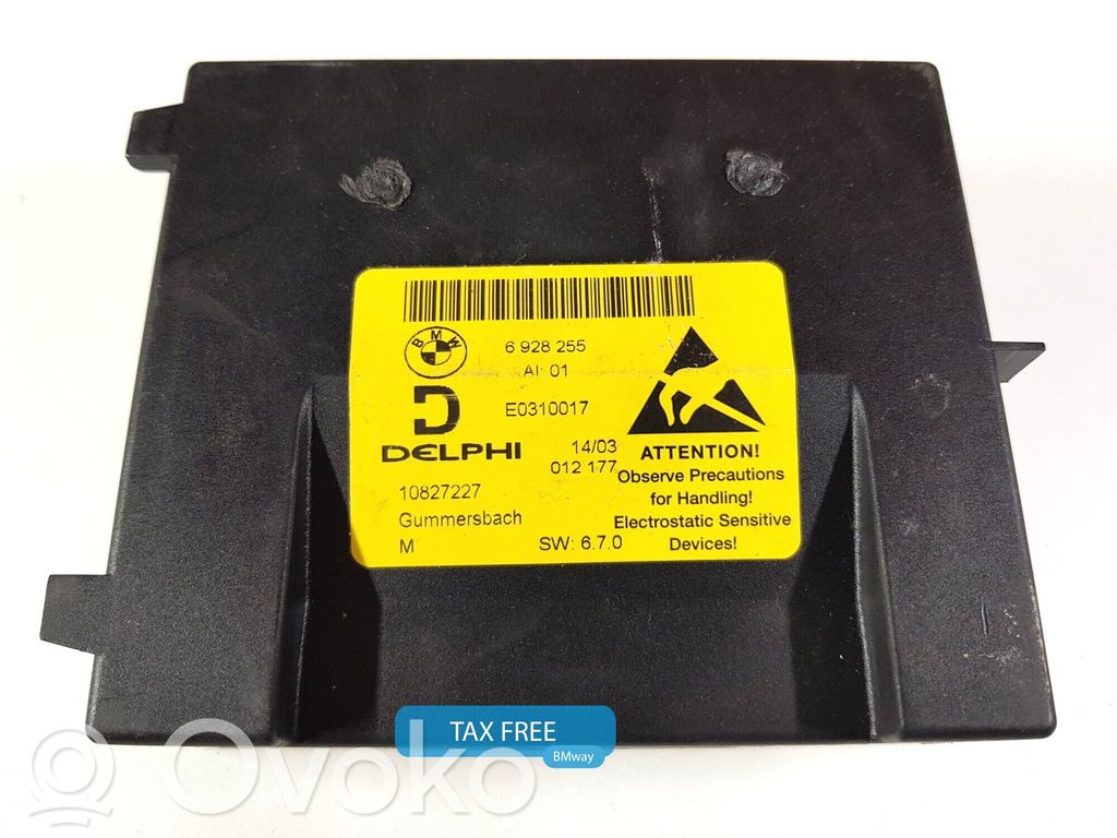 Autres unités de commande / modules   6989994,61316928255,61316989994,6919759,6928255,6938664,6944385,6947817,6989994