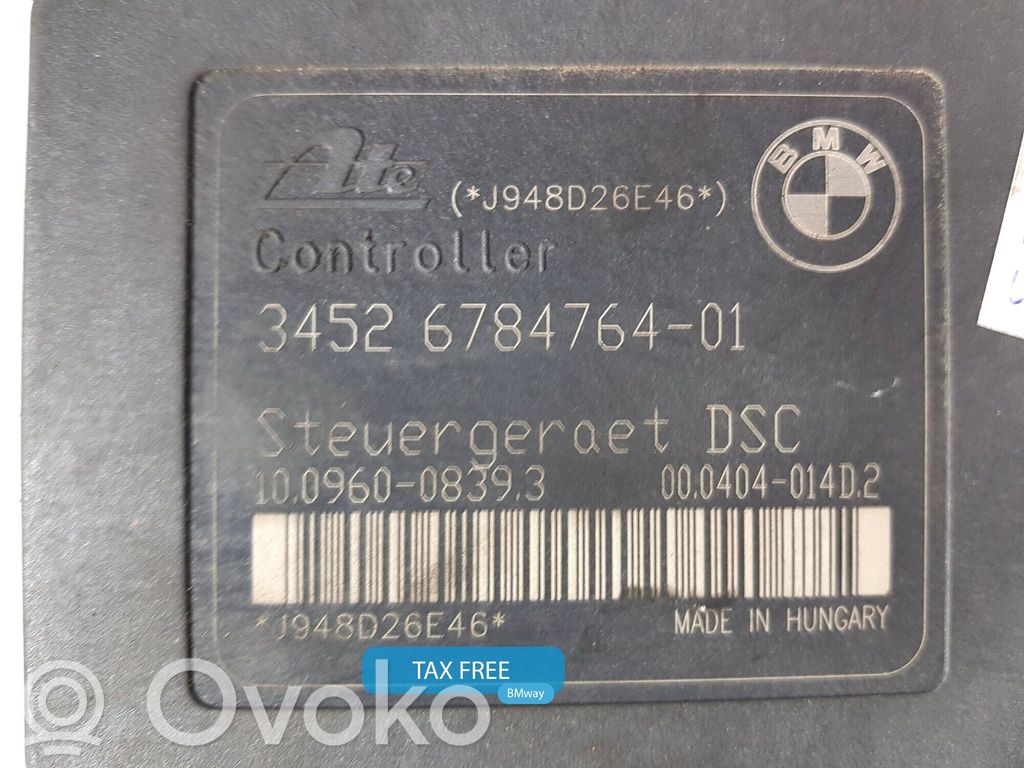 Pompe ABS   6784810,34506784764,34506784810,2460487,6779578,6784764,6784810