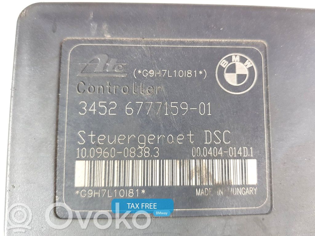 BMW 3 E90 E91 Pompe ABS 