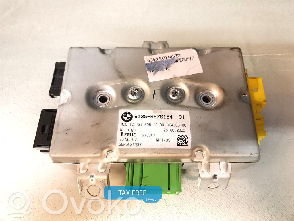 BMW 5 E60 E61 Oven ohjainlaite/moduuli 