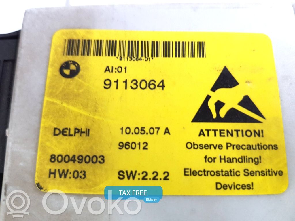 Steuermodul Mittelkonsole   9113064,9113064,61319113064,9113064,9148516,9169521,9183233
