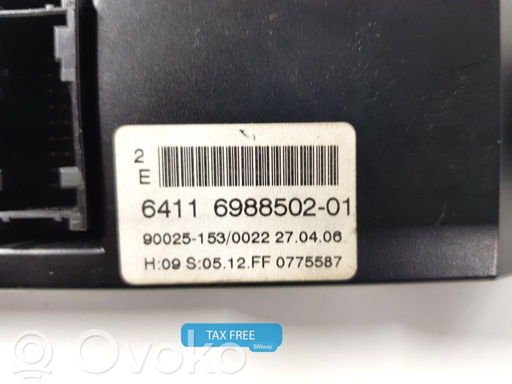 BMW 5 E60 E61 Panel klimatyzacji 