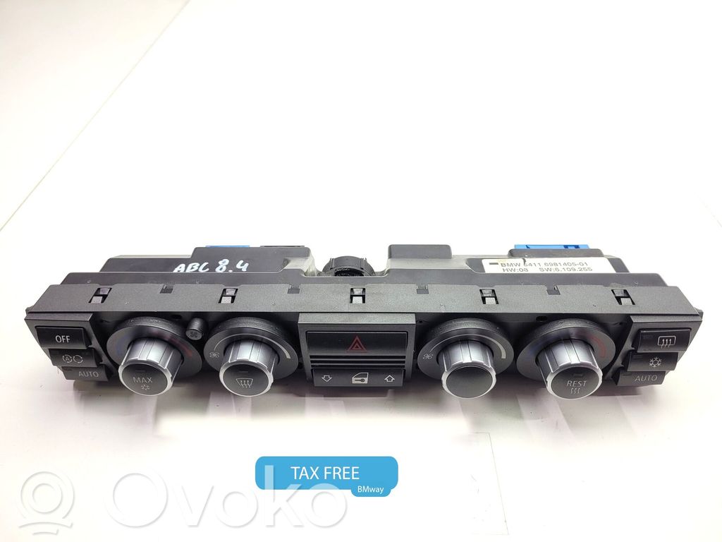 BMW 7 E65 E66 Unidad de control climatización 