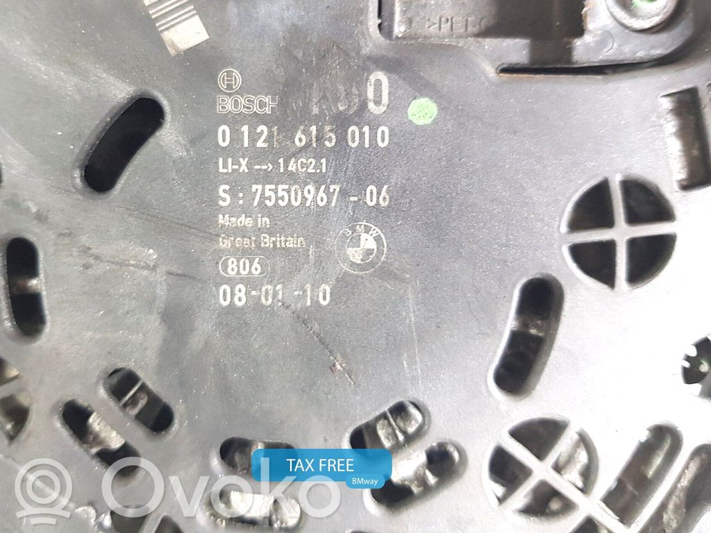 BMW X3 E83 Alternador 