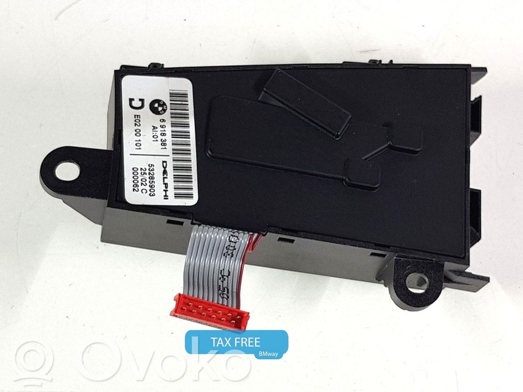 BMW 7 E65 E66 Interruptor de control del asiento 