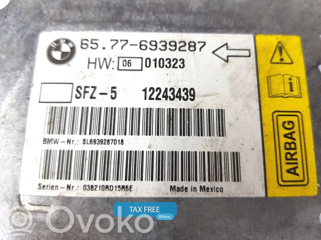 Turvatyynyn ohjainlaite/moduuli   6976464,65776939287,65776976464,6935848,6936026,6937692,6939287,6940294,6941018,6946113,6952994,6963023,6976464