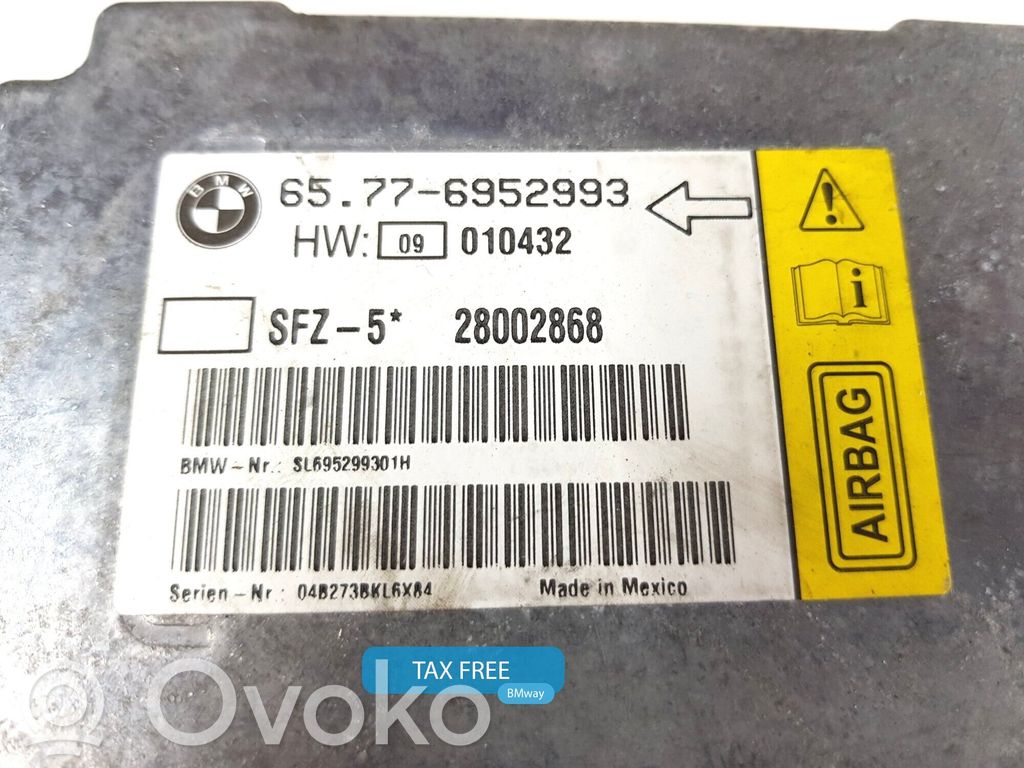 Turvatyynyn ohjainlaite/moduuli   6976465,65776952993,65776976465,6935848,6936026,6937692,6939287,6941018,6946400,6952993,6963024,6976465