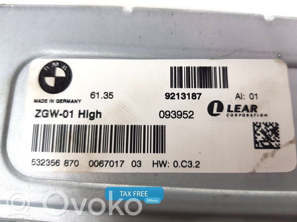 BMW 7 F01 F02 F03 F04 Modulo di controllo accesso 