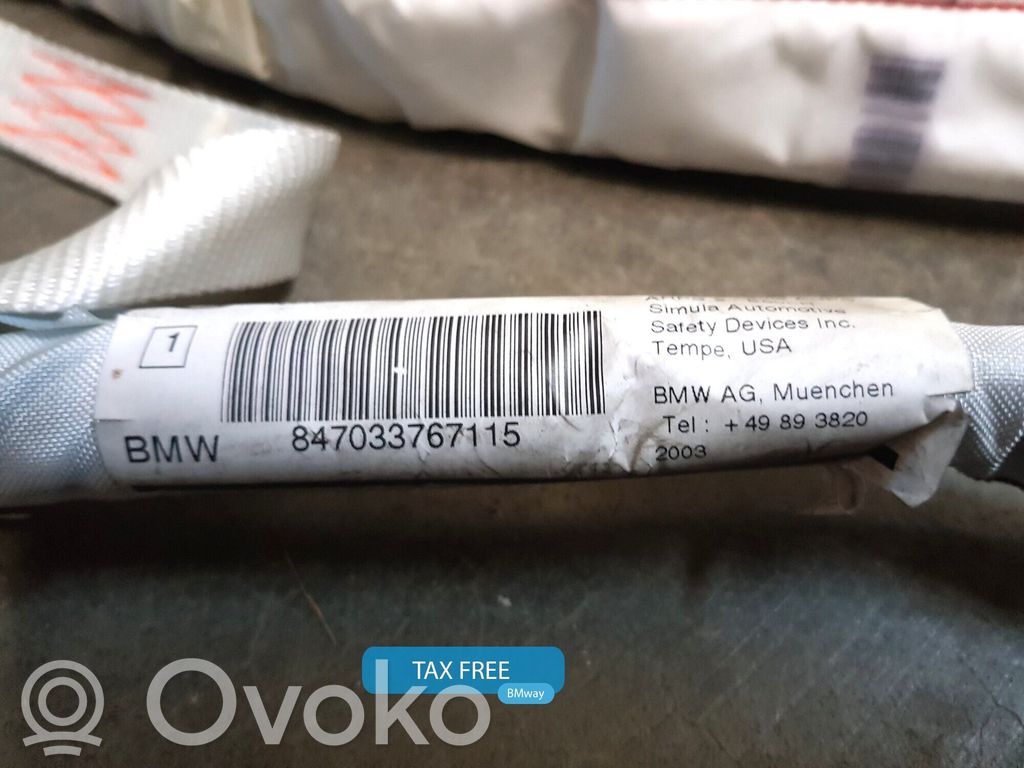 BMW 5 E60 E61 Turvatyynysarja 
