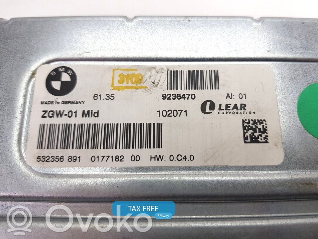 BMW 5 F10 F11 Modulo di controllo accesso 
