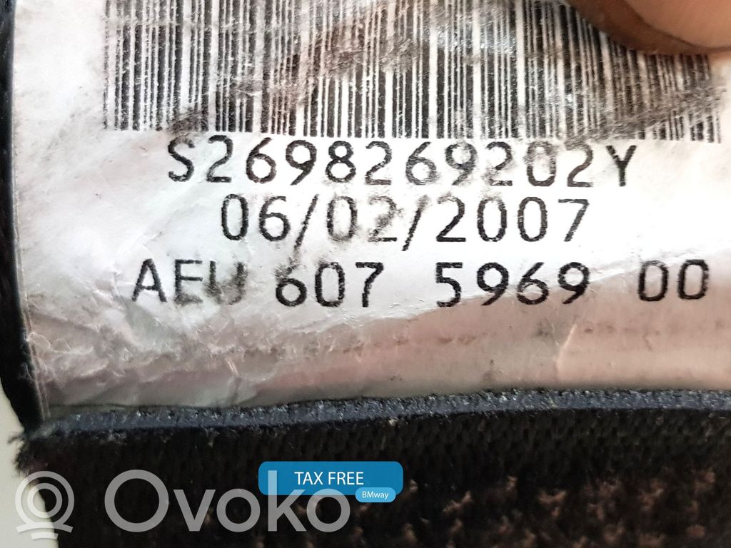 BMW 7 E65 E66 Cinturón delantero 