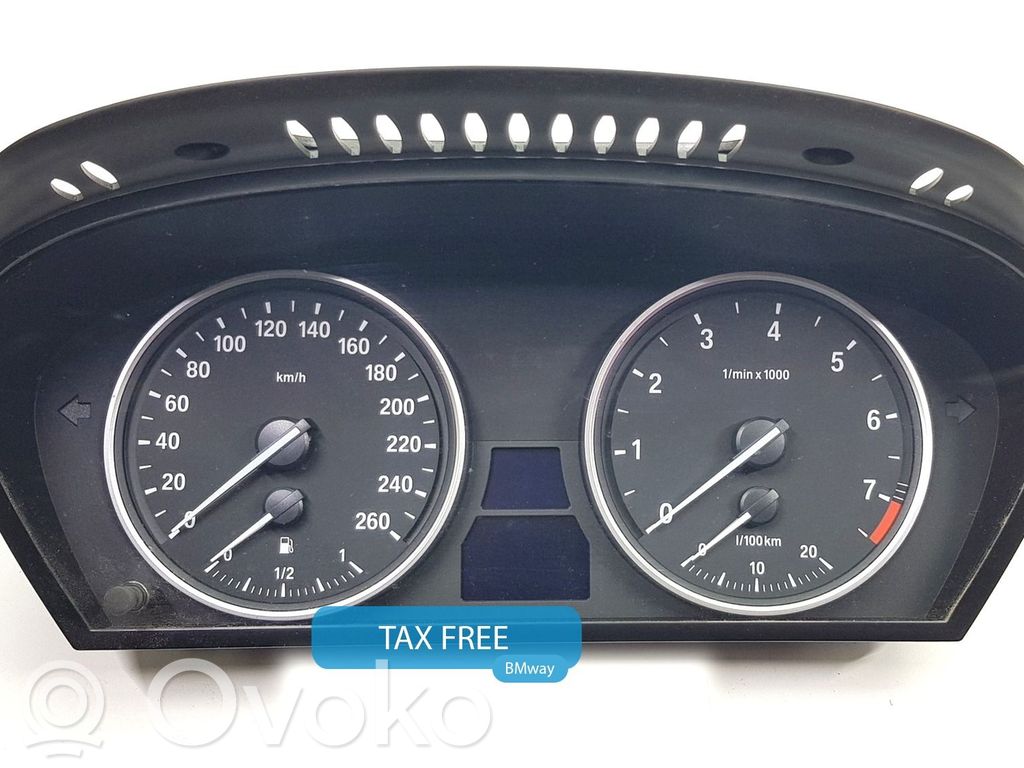 BMW 5 E60 E61 Nopeusmittari (mittaristo) 