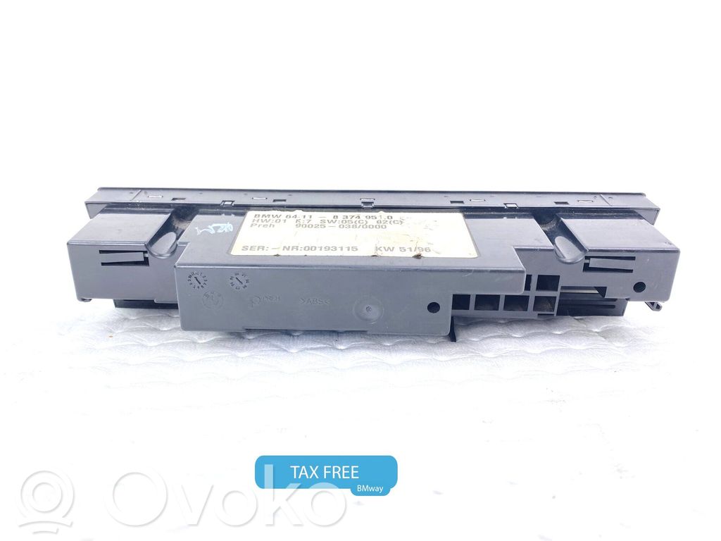 BMW 5 E39 Panel klimatyzacji 