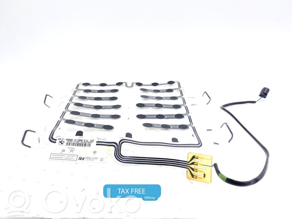 BMW 7 E65 E66 Unidad de control del asiento 