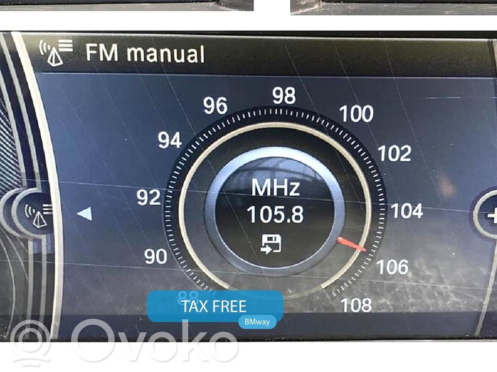 BMW 5 F10 F11 Panel / Radioodtwarzacz CD/DVD/GPS 