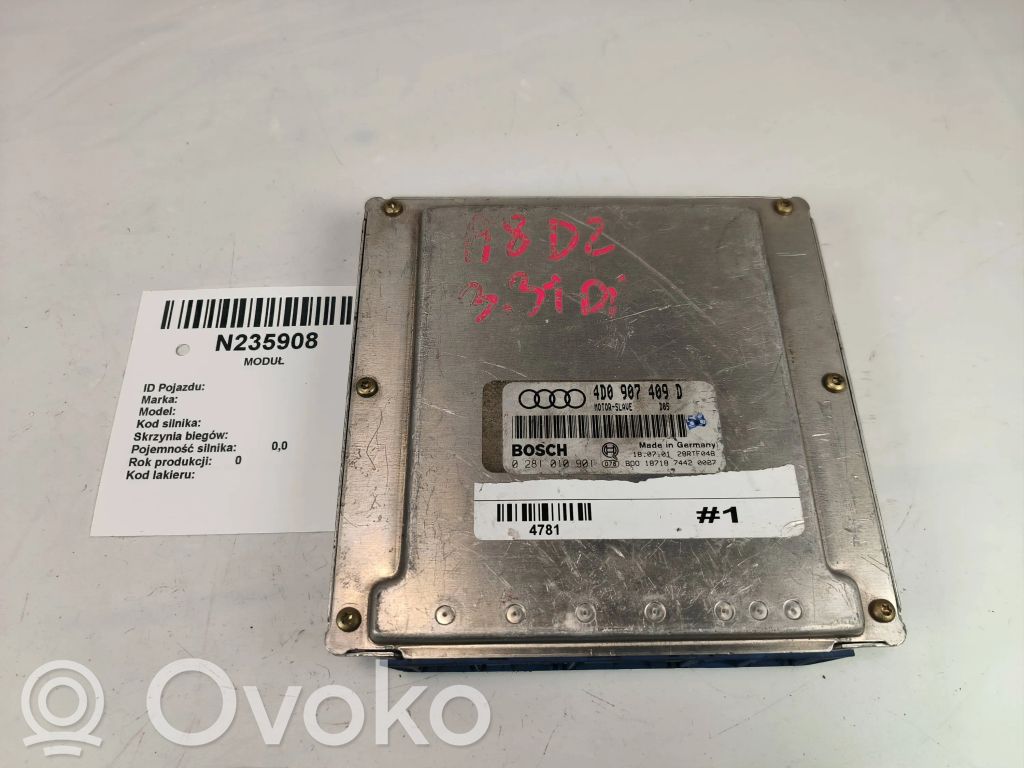 Audi A8 S8 D2 4D Engine control unit/module 